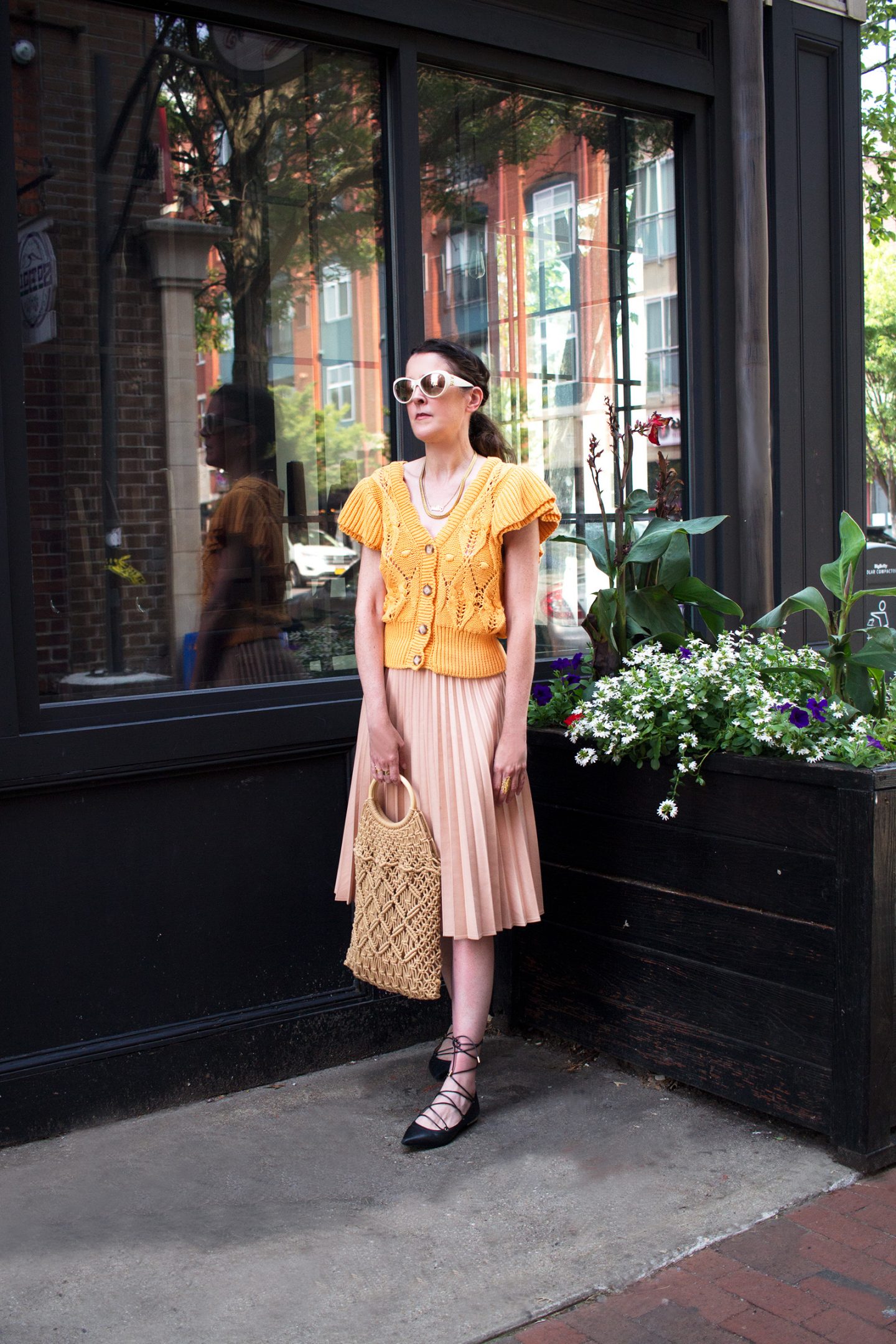 Zara Crochet Top For A Summer Time Look – ALLIE NYC